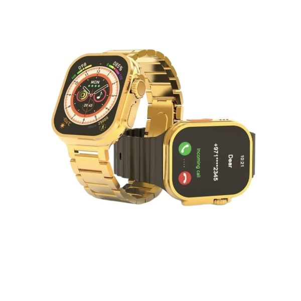 X8 Ultra Gold Smart Watch 24K Gold Edition 49MM