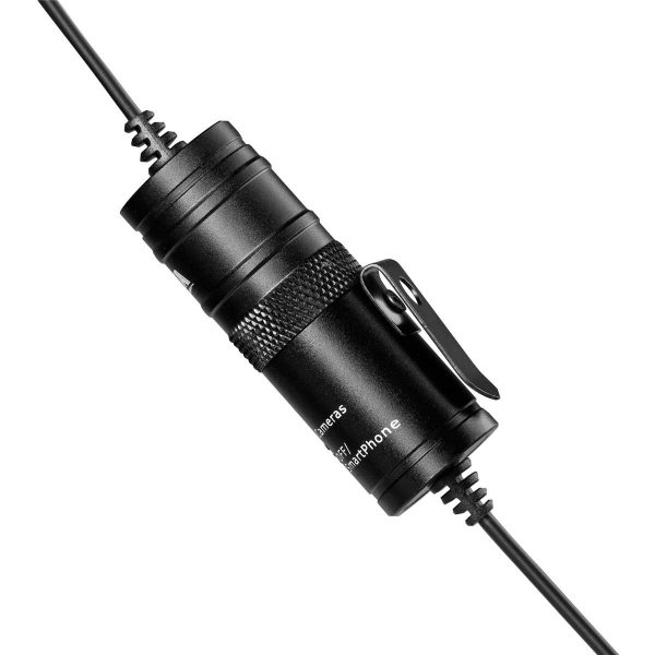 Boya ByM1 Auxiliary Omnidirectional Lavalier Condenser Microphone